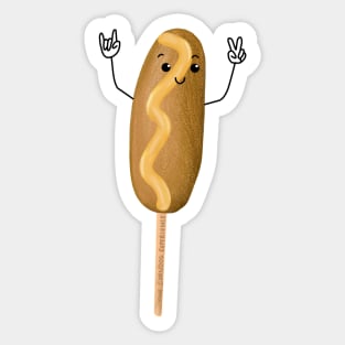 The Corndog 2 Sticker